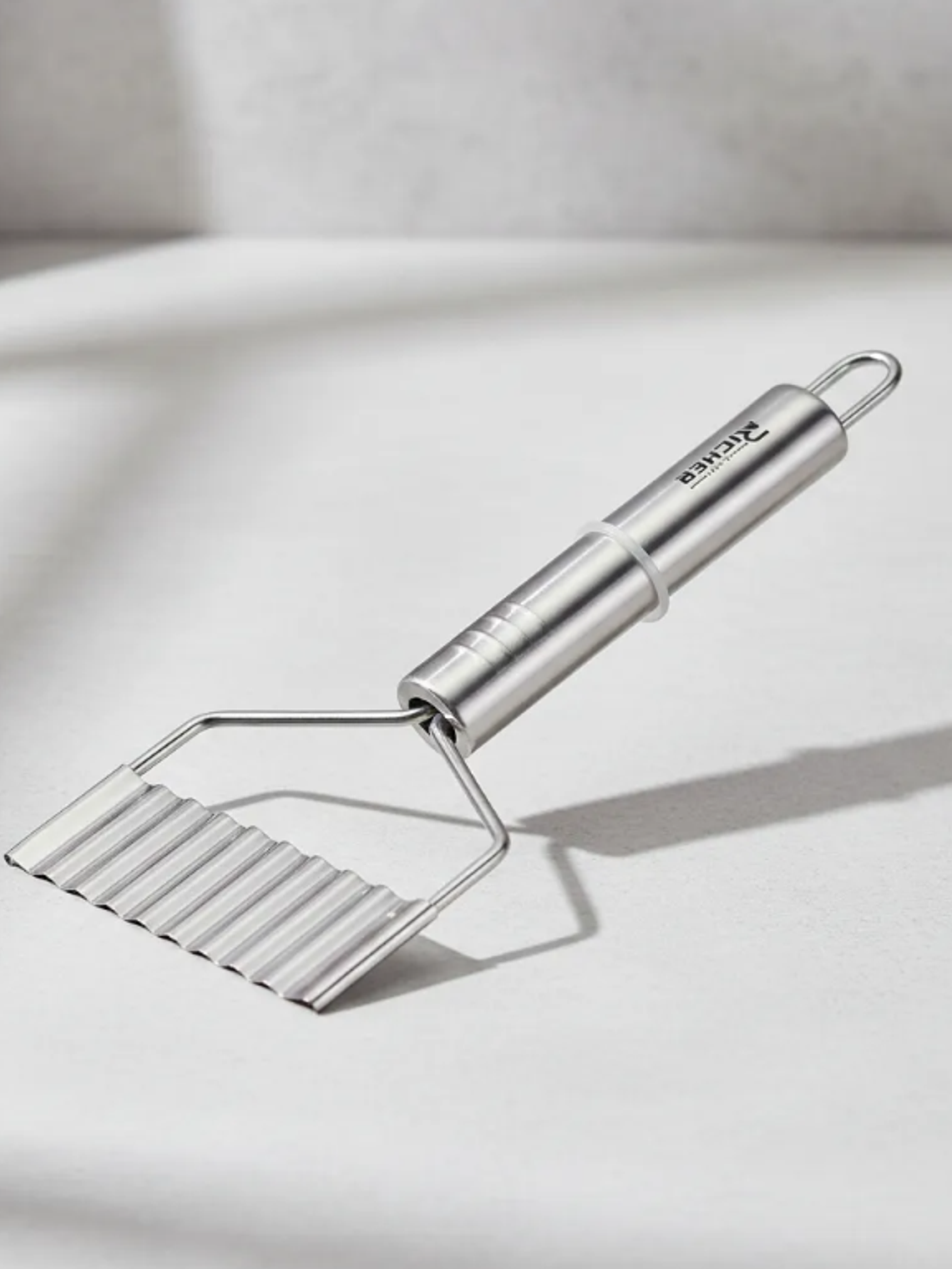  Cortador de papas ondulado acero inoxidable 2