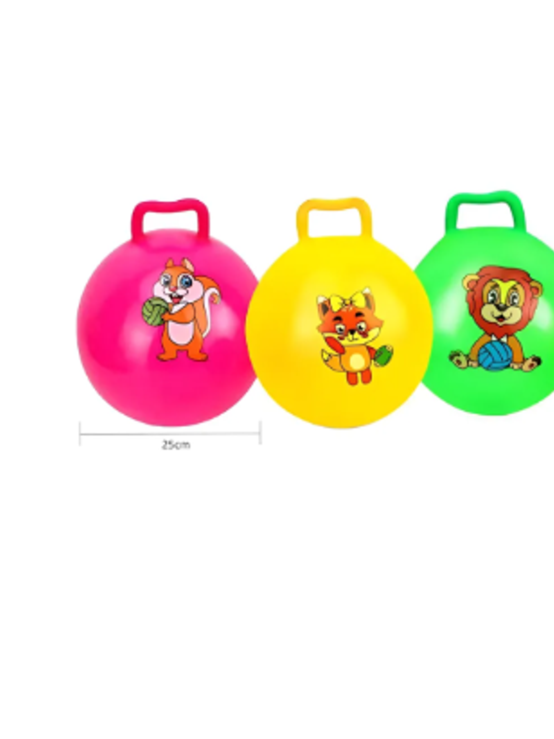 Pelota Saltarína Canguro Inflable Juguete Para Niños 25cm 5
