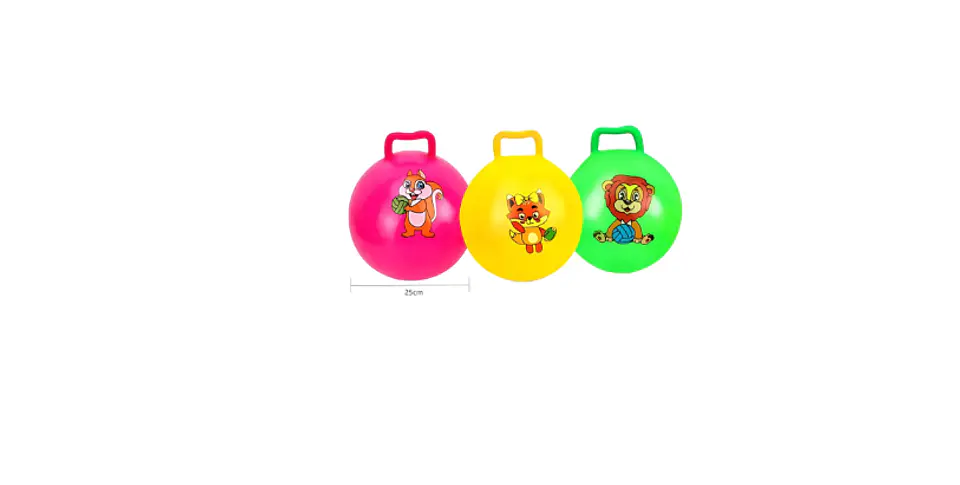 Pelota Saltarína Canguro Inflable Juguete Para Niños 25cm 5