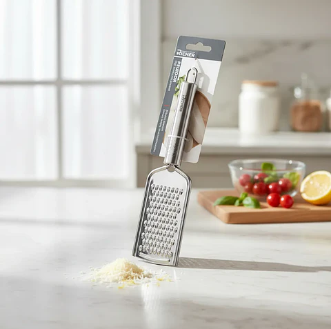 Rallador de mano acero inoxidable 24cm para cocina