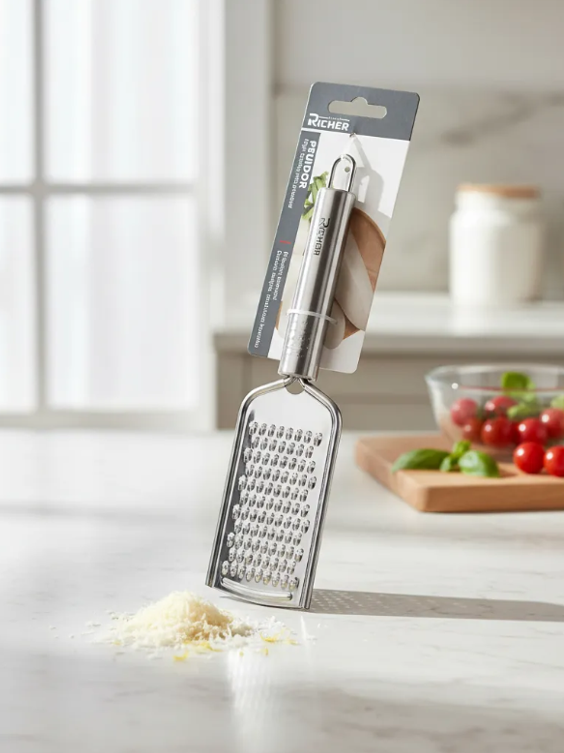 Rallador de mano acero inoxidable 24cm para cocina 1