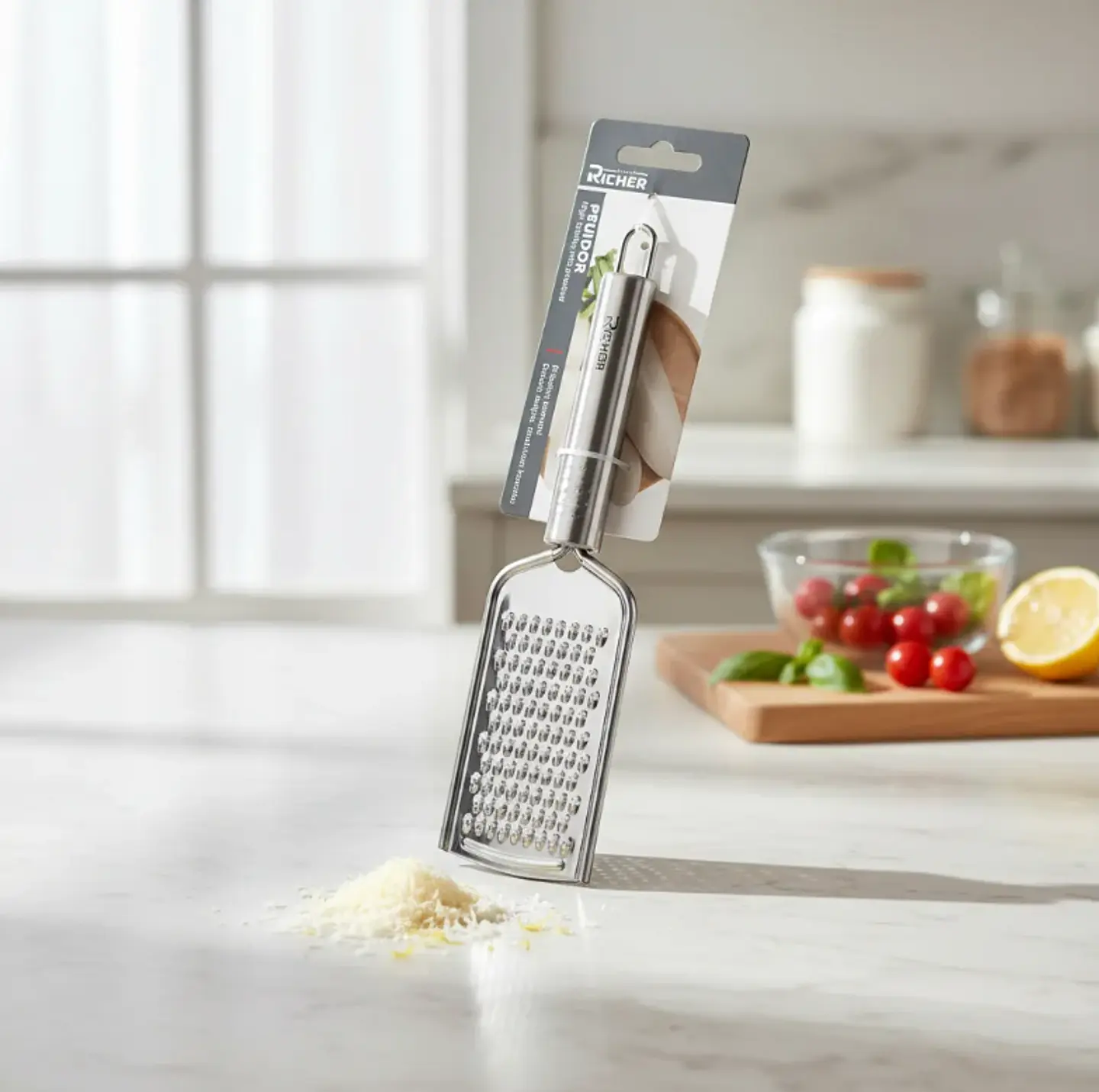 Rallador de mano acero inoxidable 24cm para cocina 1