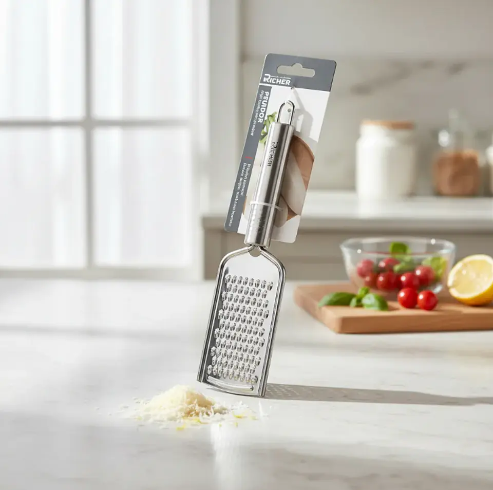 Rallador de mano acero inoxidable 24cm para cocina 1