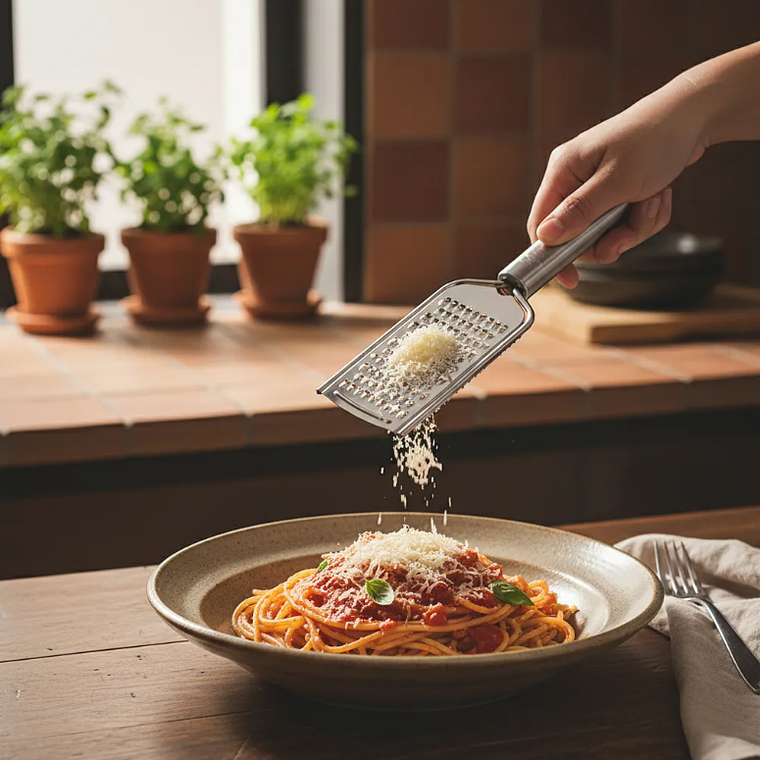 Rallador de mano acero inoxidable 24cm para cocina 7