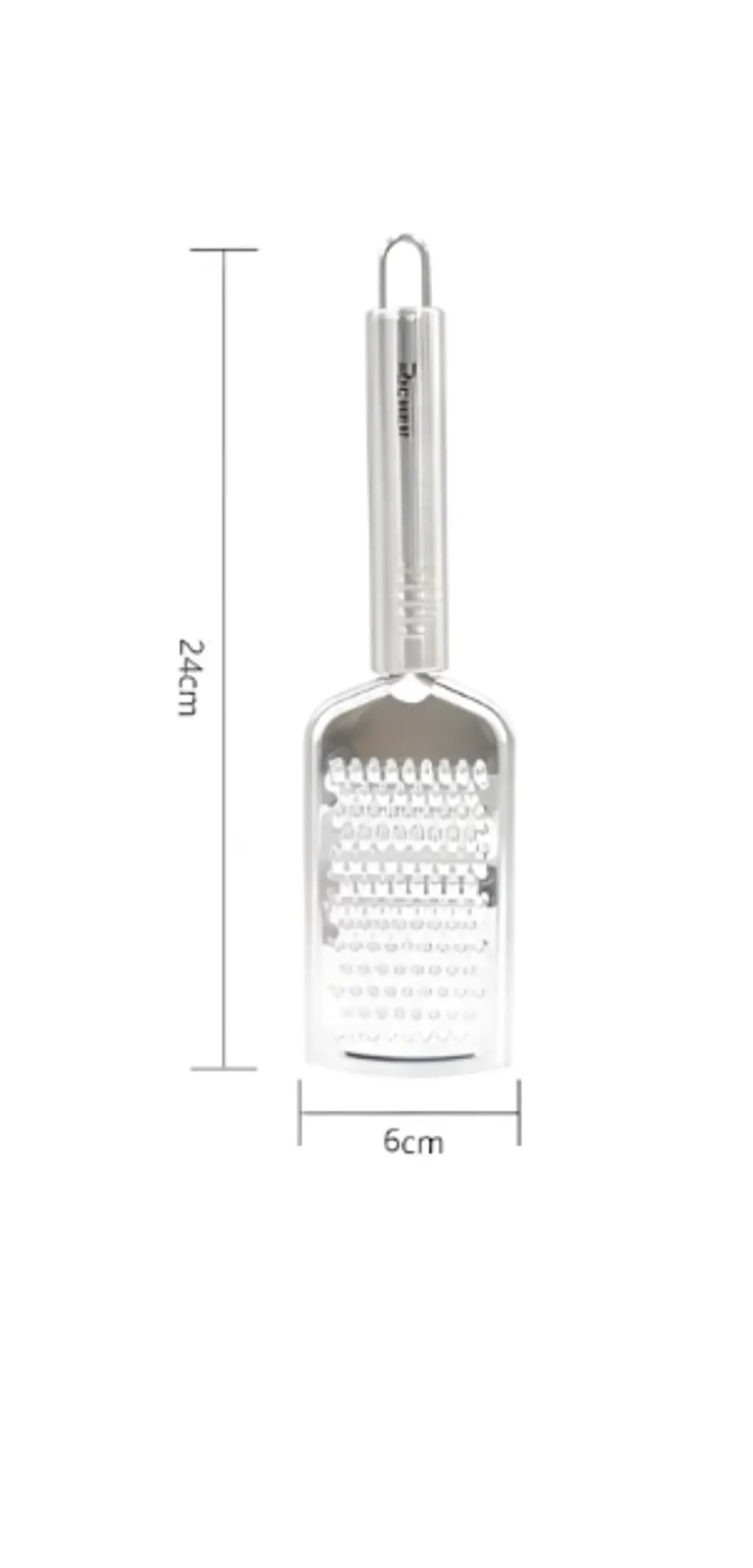 Rallador de mano acero inoxidable 24cm para cocina 3