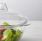 Ensaladera Bowl Acrílico Transparente Con Tapa - Miniatura 3