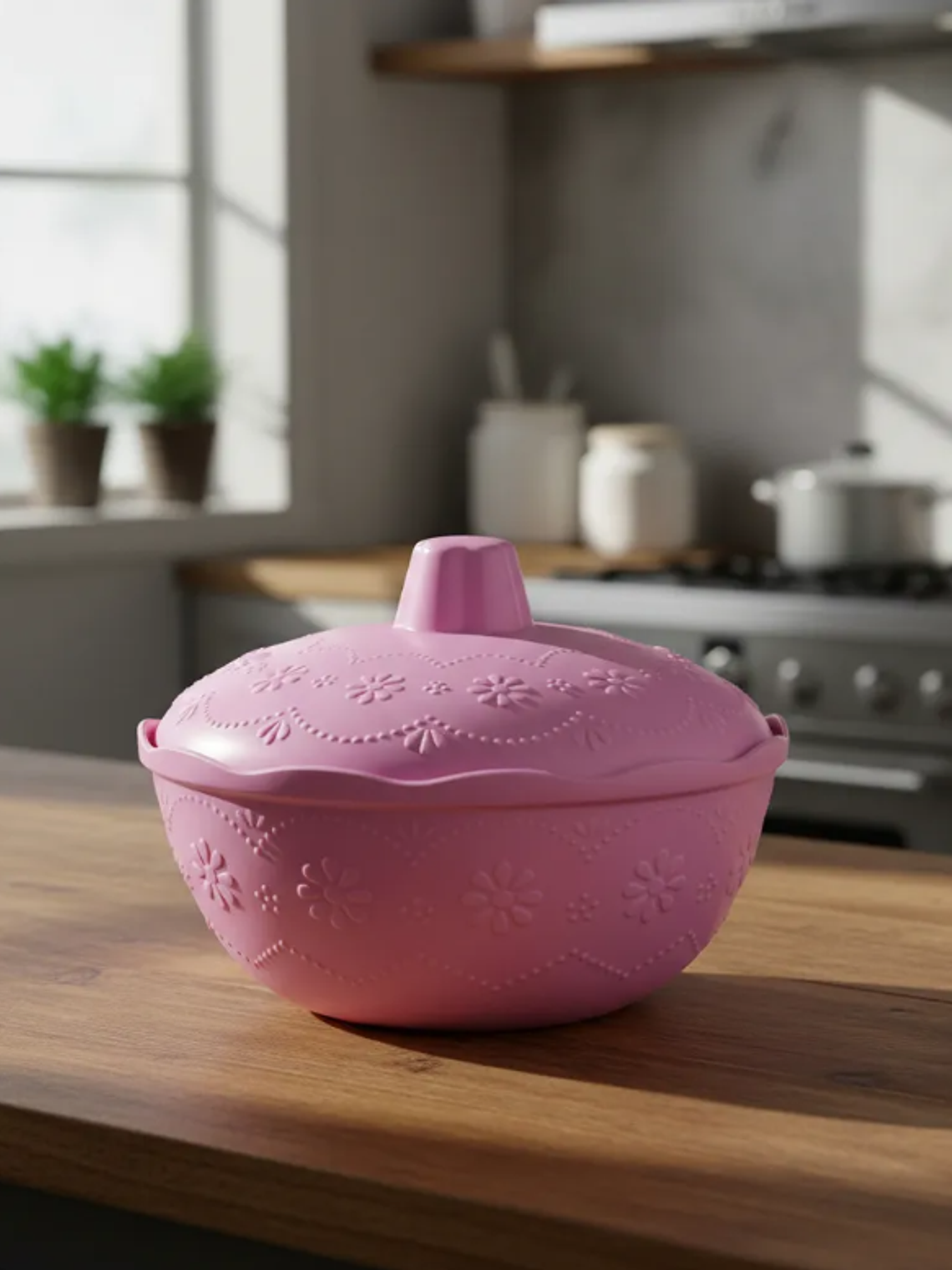 Pocillos Plásticos Con Tapa Bowl 5