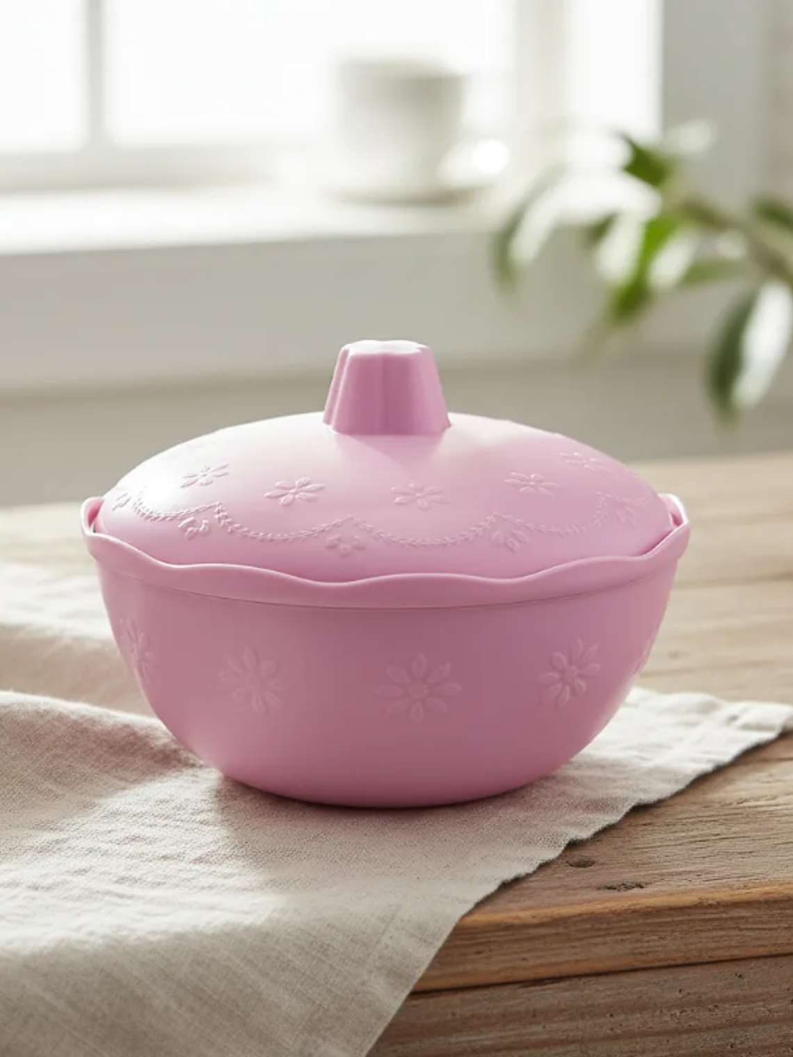 Pocillos Plásticos Con Tapa Bowl 6