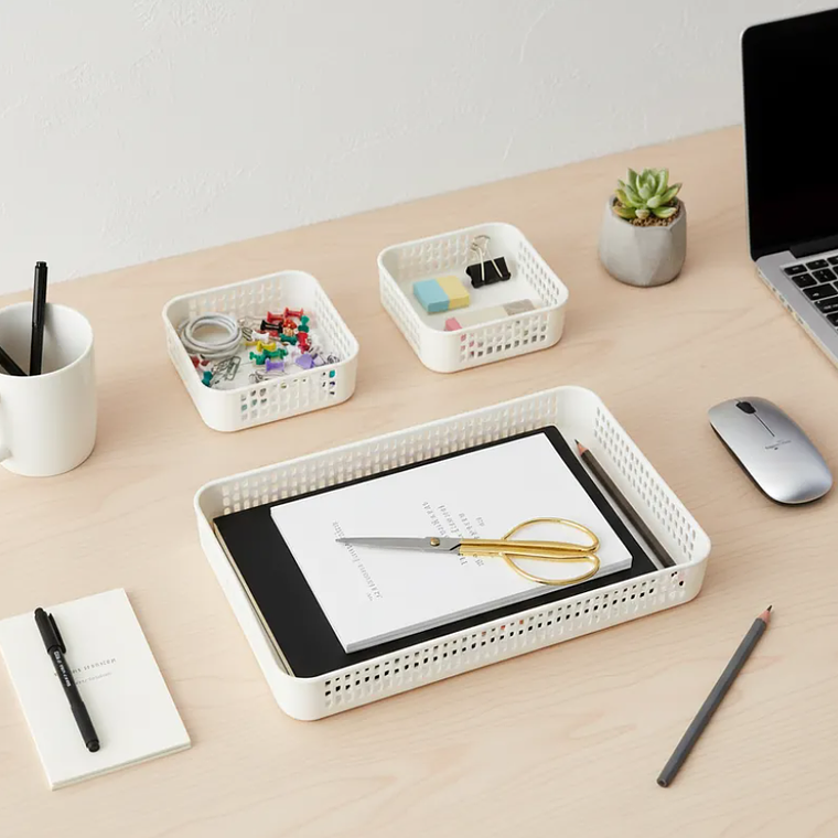 Set Organizador De Cajón Cubertero Plástico Modular 5 Piezas 1