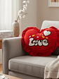 Cojín De Peluche Corazón Love Rojo 49cm Regalo Enamorados - Miniatura 1