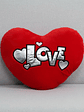 Cojín Peluche Corazón Rojo Love 40x30cm Regalo Enamorados - Miniatura 2