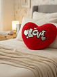 Cojín Peluche Corazón Rojo Love 40x30cm Regalo Enamorados - Miniatura 3