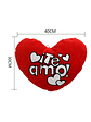 Cojín Peluche Corazón Te Amo 40cm Regalo Día Enamorados - Miniatura 5