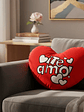 Cojín Peluche Corazón Te Amo 40cm Regalo Día Enamorados - Miniatura 3