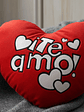 Cojín Peluche Corazón Te Amo 40cm Regalo Día Enamorados - Miniatura 7