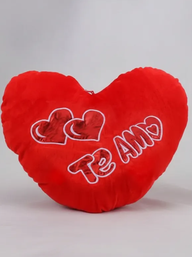 Cojín Corazón Rojo Te Amo 40x30cm Regalo Enamorados 3