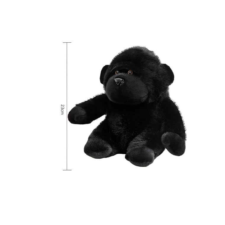 Peluche Gorila De Felpa Juguete Para Niños 23cm 6