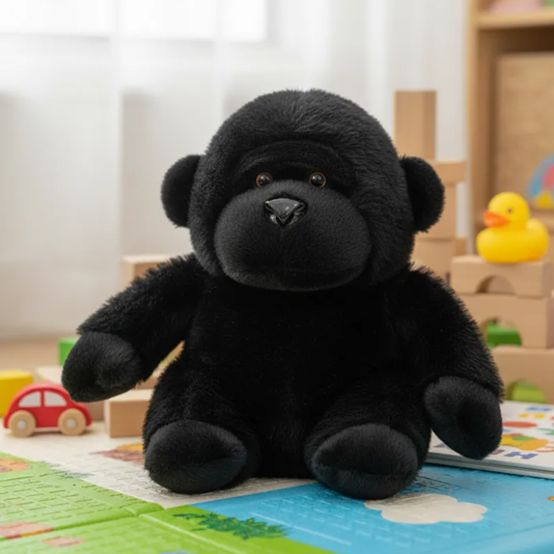 Peluche Gorila De Felpa Juguete Para Niños 23cm 2