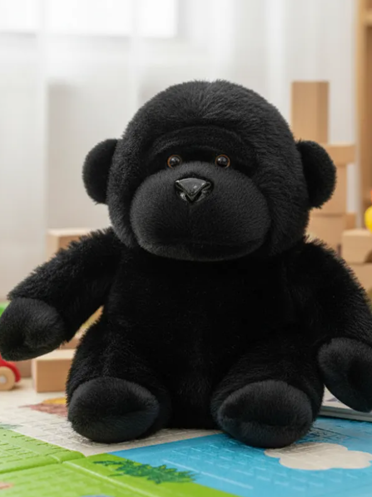 Peluche Gorila De Felpa Juguete Para Niños 23cm 2
