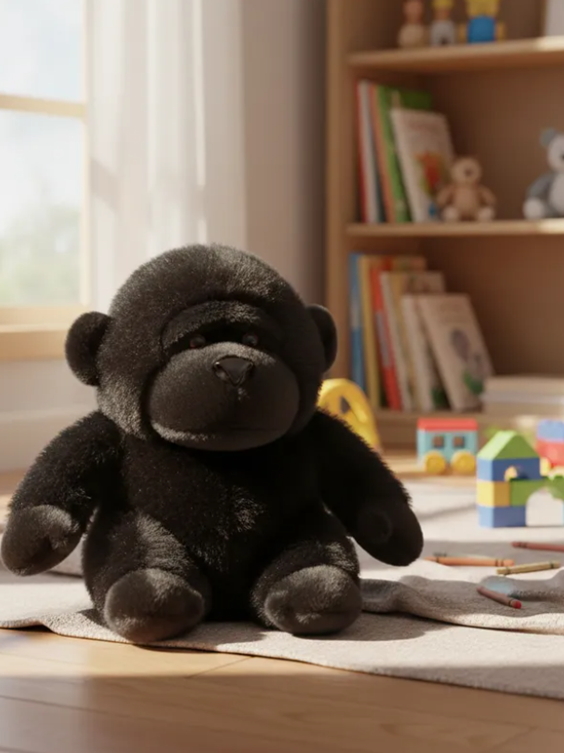 Peluche Gorila De Felpa Juguete Para Niños 23cm 4