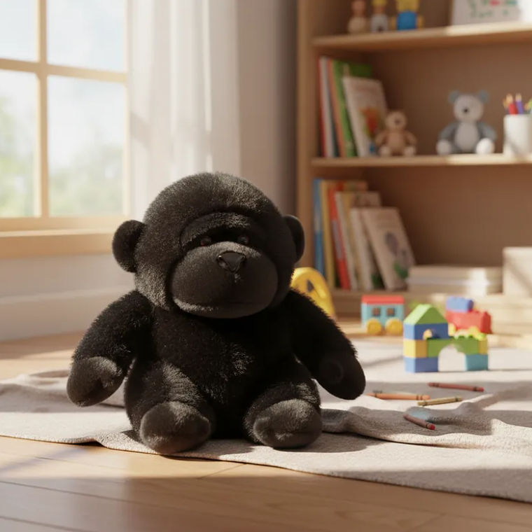 Peluche Gorila De Felpa Juguete Para Niños 23cm 4