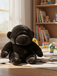 Peluche Gorila De Felpa Juguete Para Niños 23cm - Miniatura 4