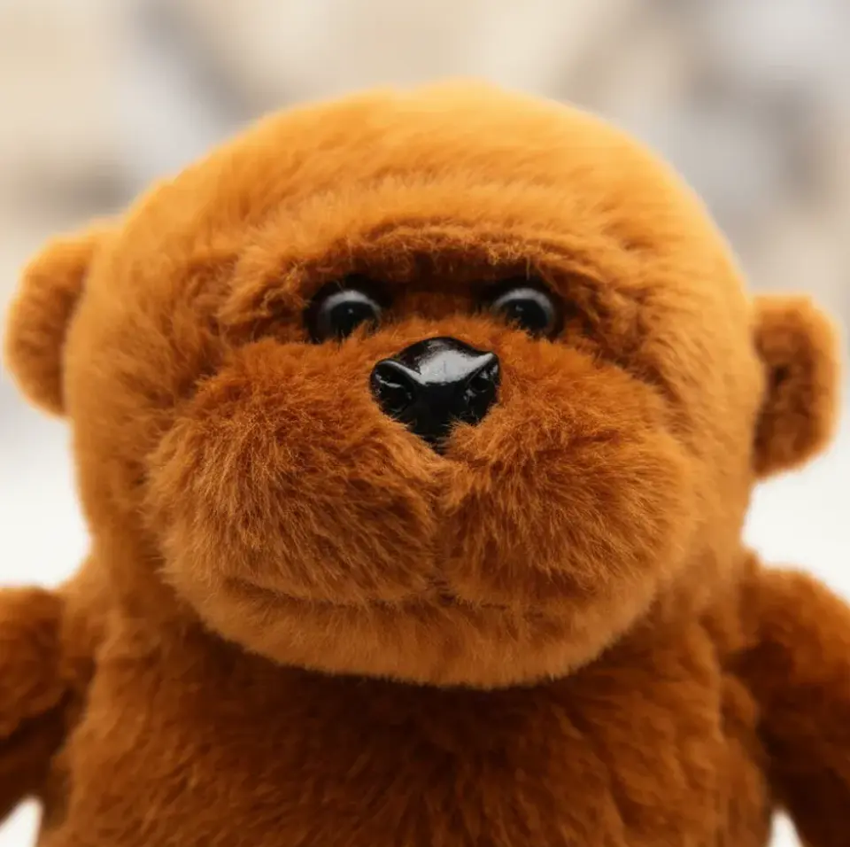 Peluche Gorila De Felpa Juguete Para Niños 23cm 5