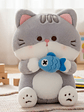 Peluche Gato Kawaii Con Pescado  - Miniatura 3