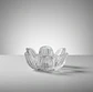 Portavelas De Vidrio Cristal Diseño Flor De Loto Decorat - Miniatura 4