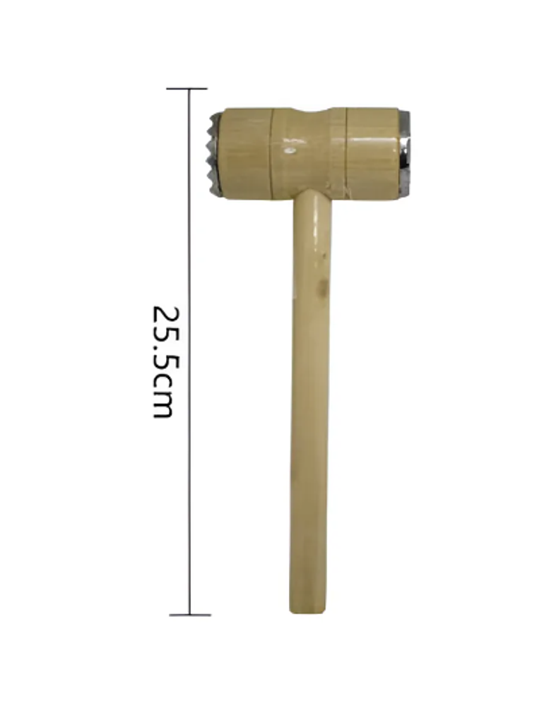 Mazo Martillo Ablandador De Carne De Madera Para Cocina 5