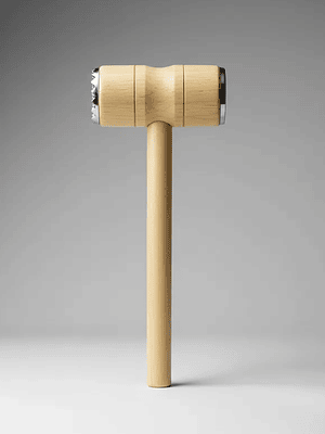 Mazo Martillo Ablandador De Carne De Madera Para Cocina