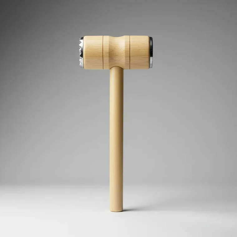 Mazo Martillo Ablandador De Carne De Madera Para Cocina 2