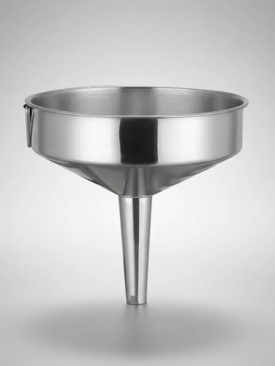 Embudo de acero inoxidable boca ancha 14 cm cocina 3
