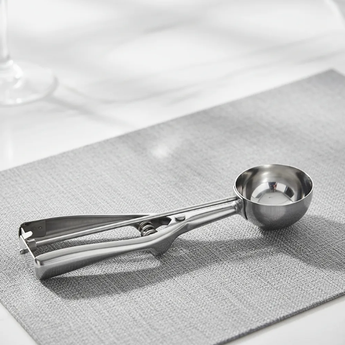 Cuchara porcionadora de helado acero inoxidable 21.5cm 3