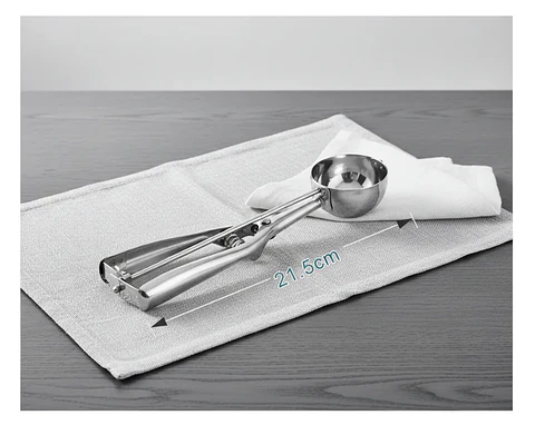 Cuchara porcionadora de helado acero inoxidable 21.5cm