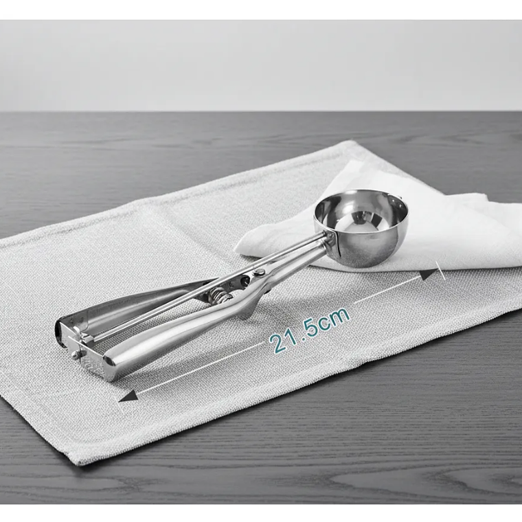 Cuchara porcionadora de helado acero inoxidable 21.5cm 2