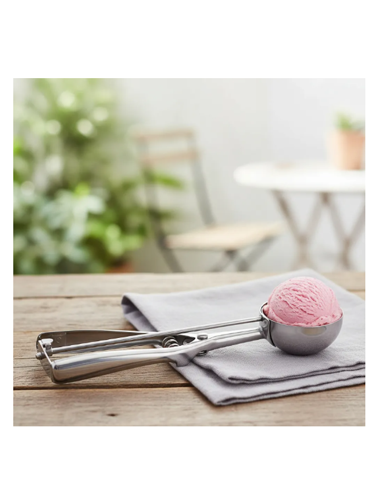 Cuchara porcionadora de helado acero inoxidable 21.5cm 5