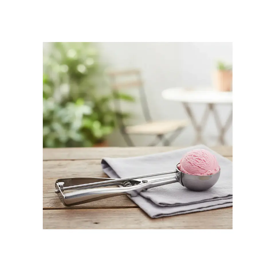 Cuchara porcionadora de helado acero inoxidable 21.5cm 5