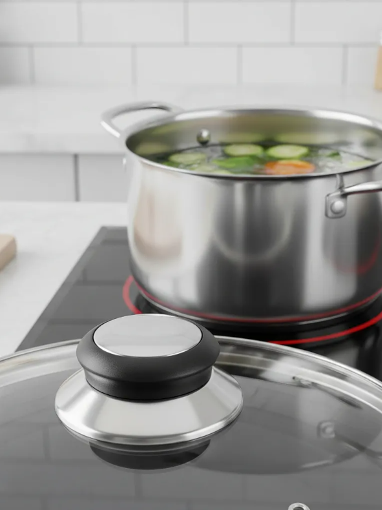 Pomo Recambio Para Tapa De Olla Acero Inoxidable 2