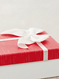 Set De Cajas Para Regalo Rojas Y Blancas Con Lazo Varios Tamaños - Miniatura 3