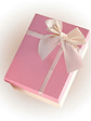 Set Caja de regalo rosada con lazo elegante varios tamaños - Miniatura 5