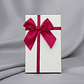 Caja de regalo rectangular con lazo 3 tamaños - Miniatura 2