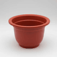 Macetero Plástico Redondo Terracota 26.7x19.5cm Para Plantas - Miniatura 4