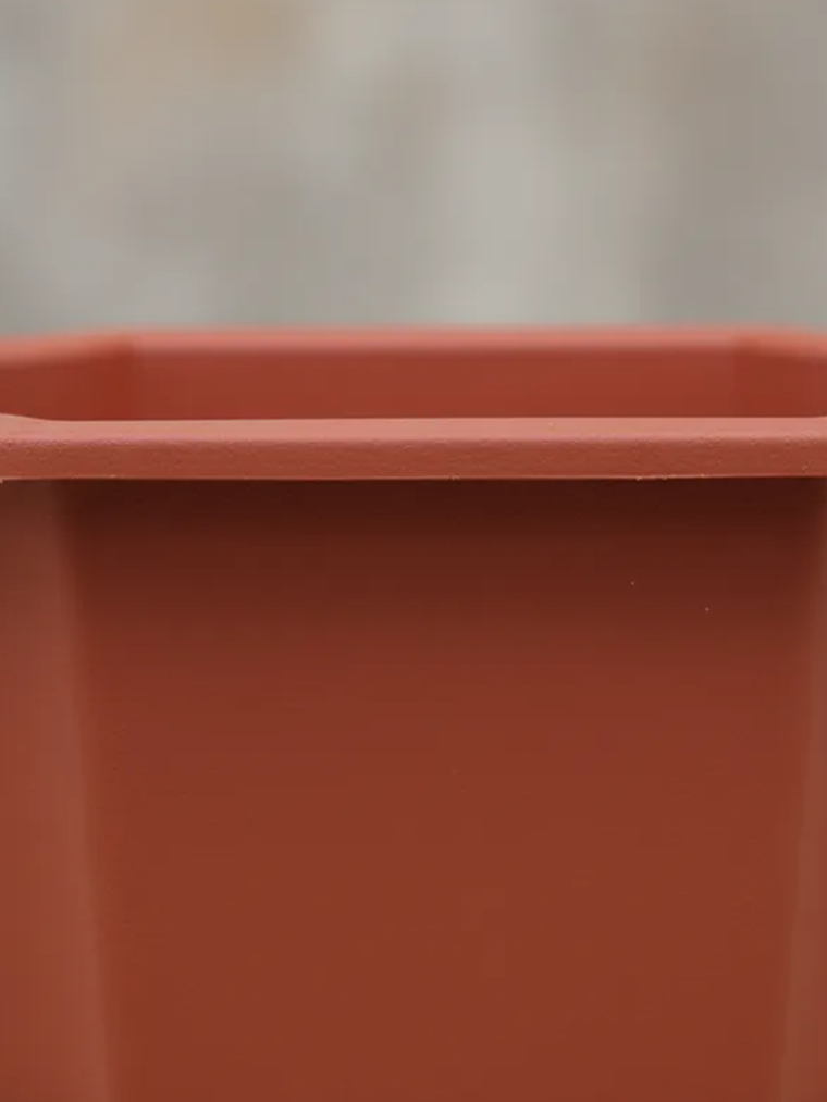 Macetero Plástico Terracota 22x26.5 Cm Para Jardín 3