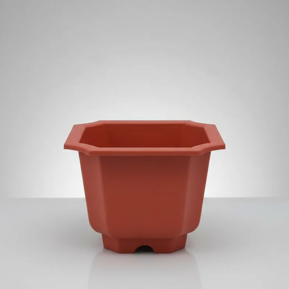 Macetero Plástico Terracota 22x26.5 Cm Para Jardín 1