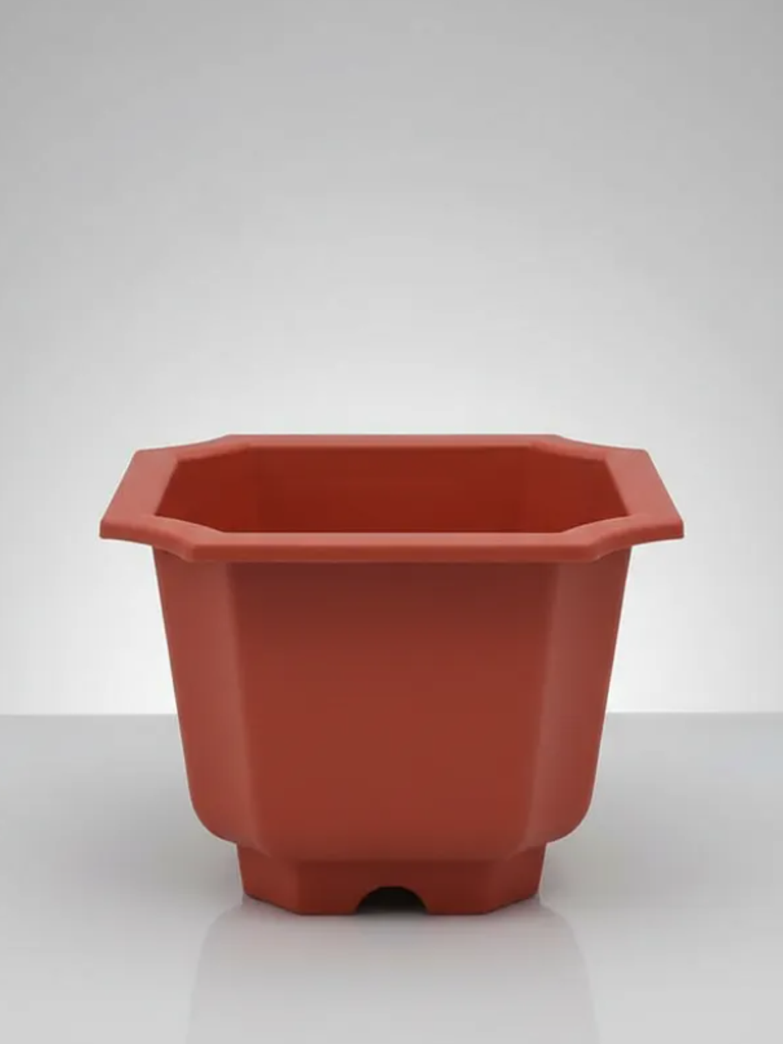 Macetero Plástico Terracota 22x26.5 Cm Para Jardín 1