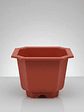 Macetero Plástico Terracota 22x26.5 Cm Para Jardín - Miniatura 1