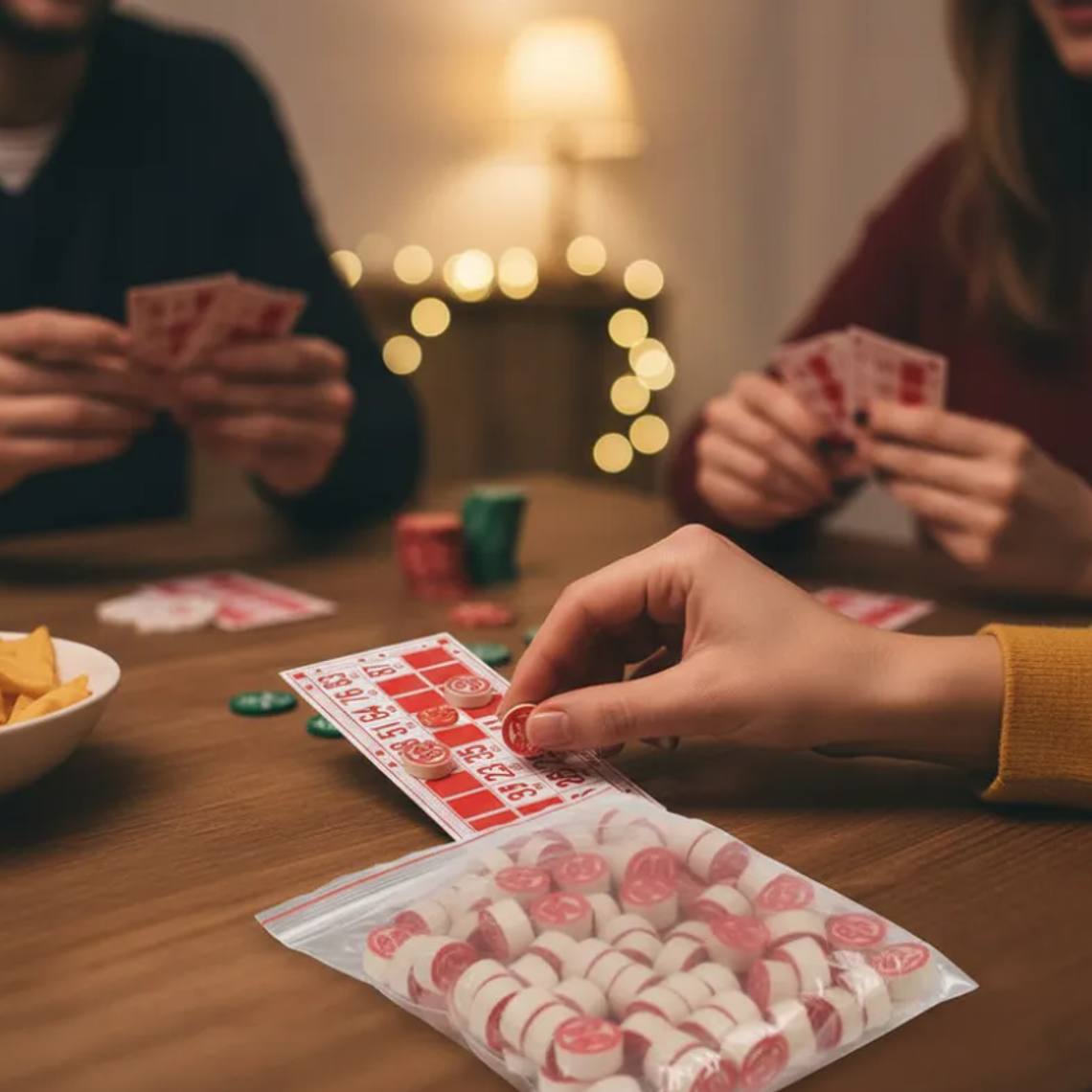 Juego de Bingo Clásico con 90 Fichas y 48 Cartones 3