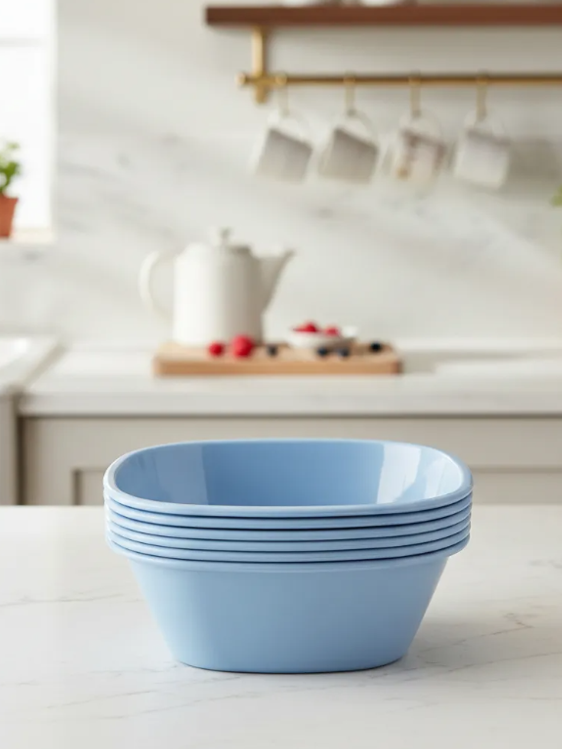 Set 6 Bowls Plástico Reutilizable 11cm 1