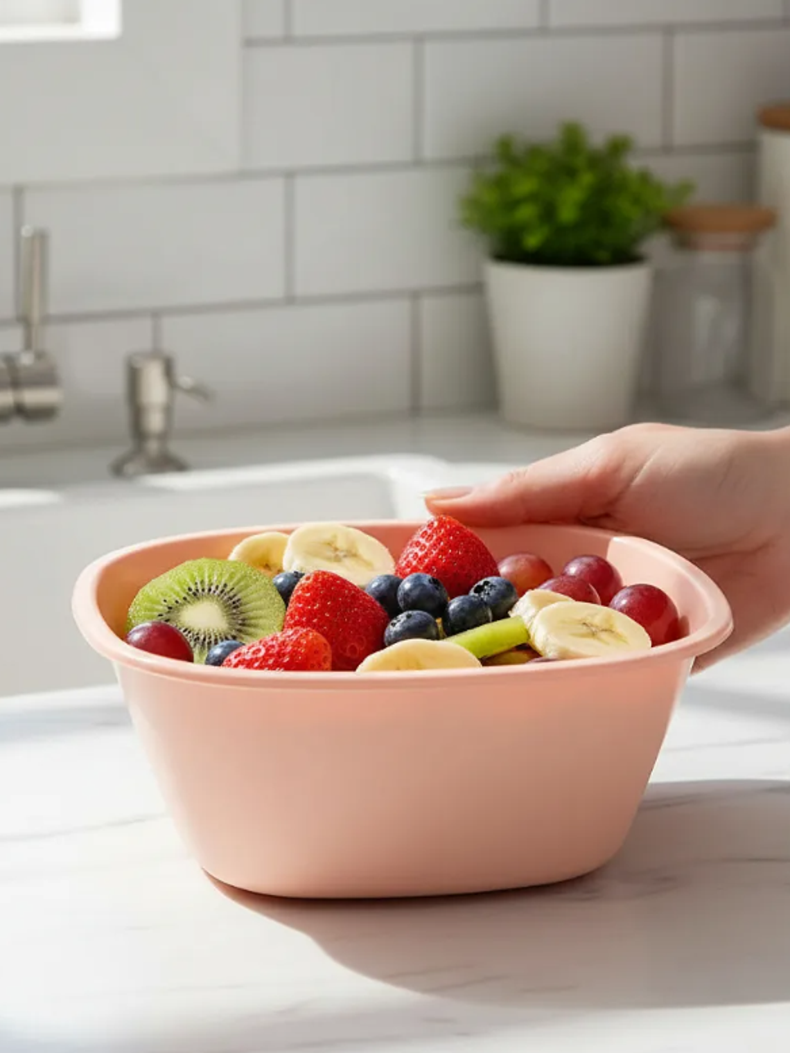 Set 6 Bowls Plástico Reutilizable 11cm 8